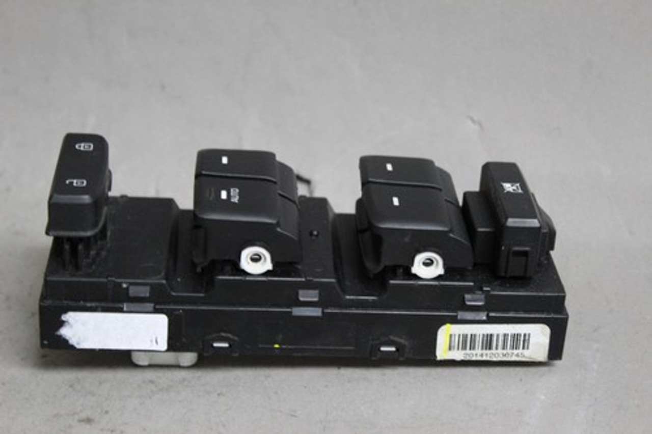 11 12 13 14 15 HYUNDAI SONATA LEFT DRIVER SIDE MASTER WINDOW SWITCH OEM - A-4820