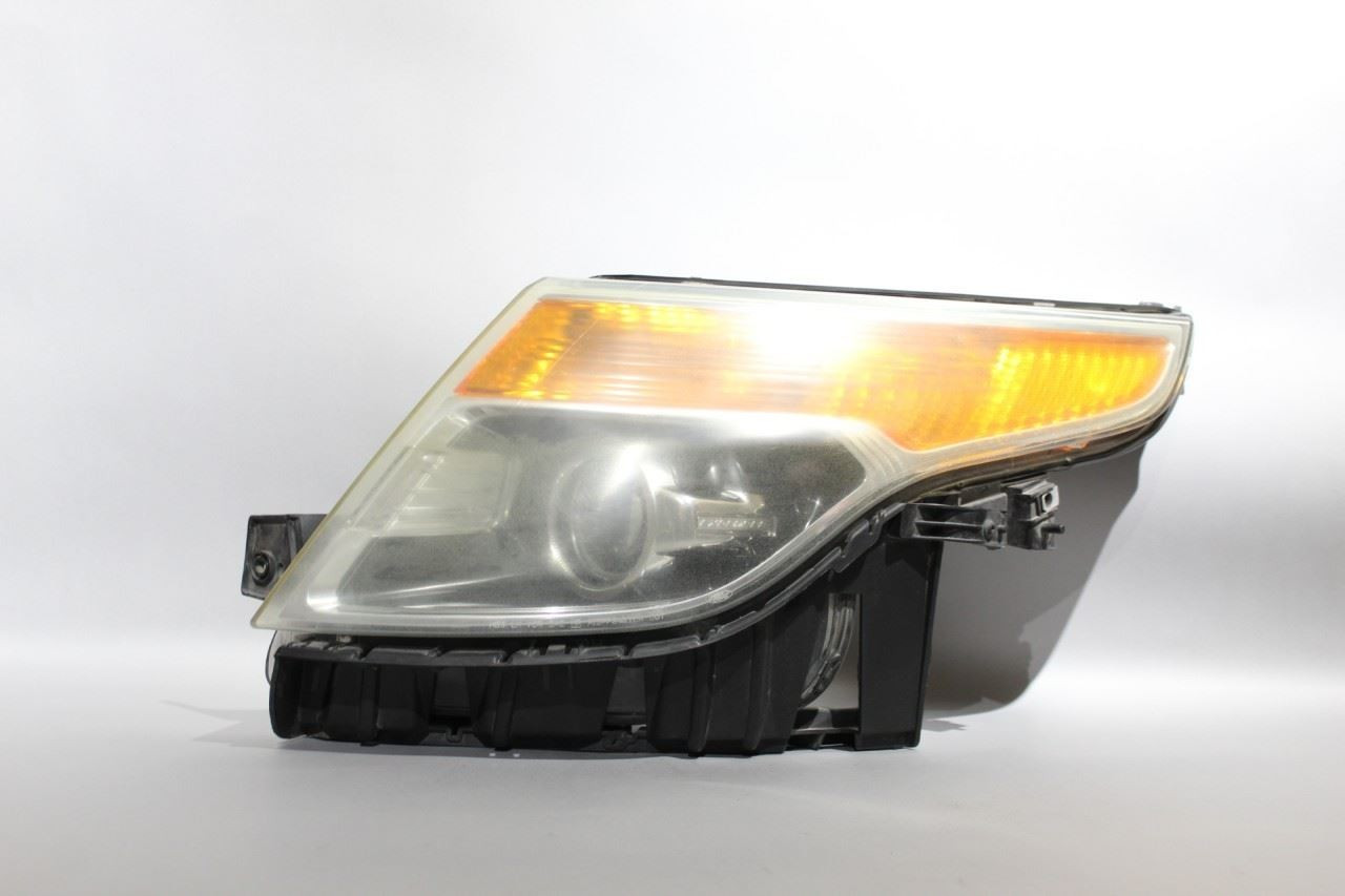 Left Driver Headlight Base Halogen Fits 2013-2015 FORD EXPLORER OEM #38953 high resolution2