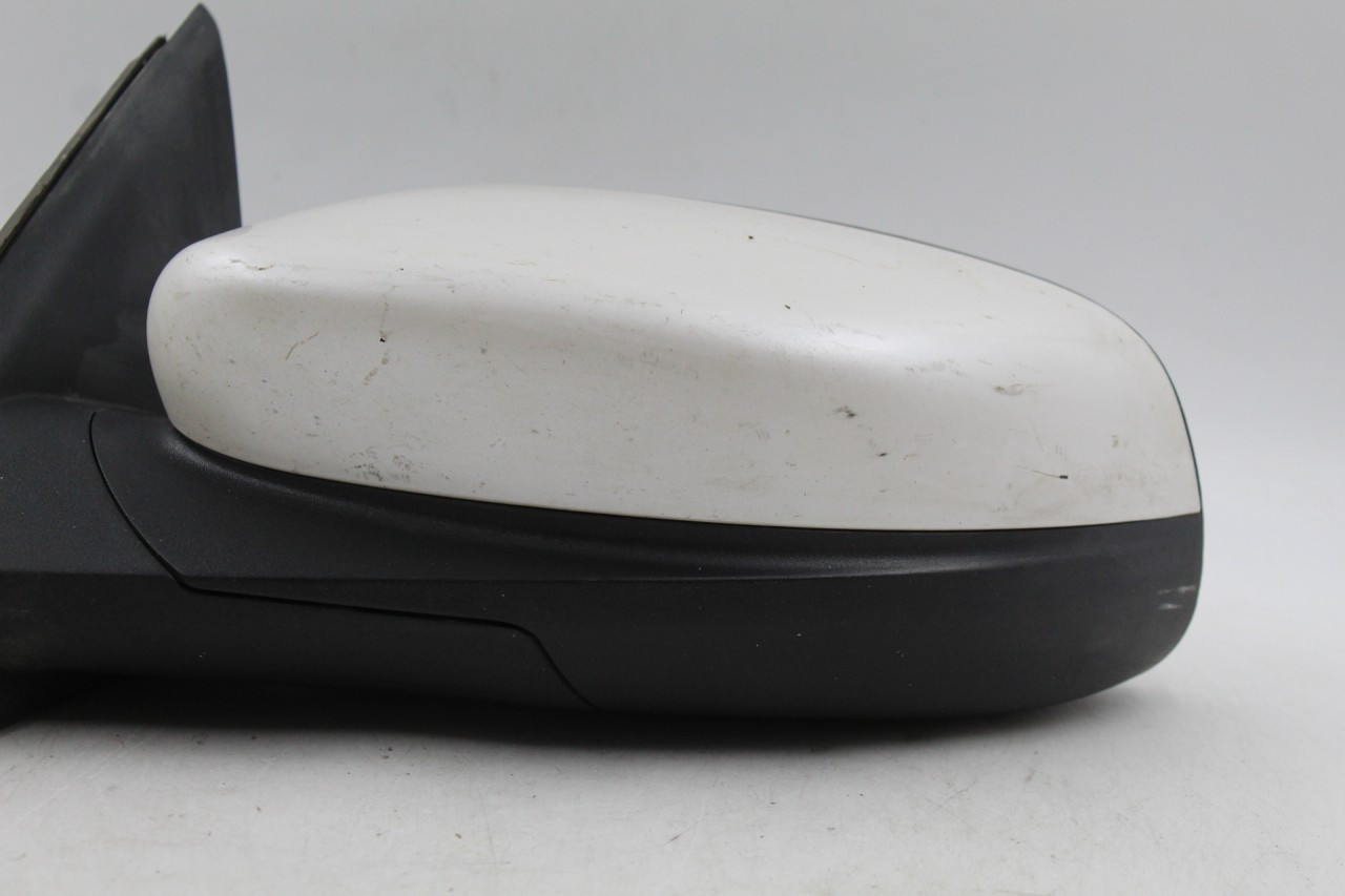Left Driver Side White Door Mirror Power Fits 2010-2019 FORD TAURUS OEM #39728 high resolution2