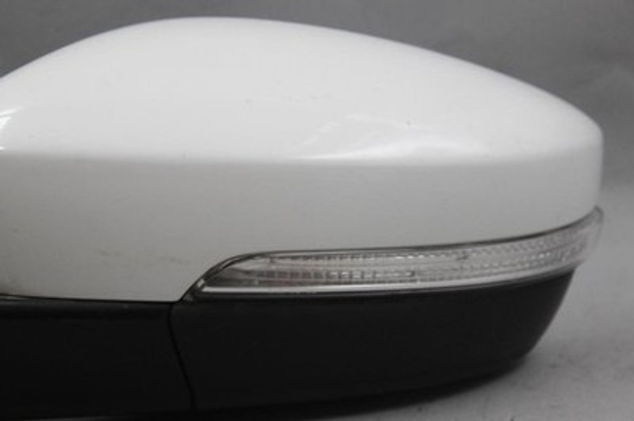 Left Driver Side White Door Mirror Power Fits 12-19 VOLKSWAGEN BEETLE OEM #39937 5C5857507B9B9, 5C6857538AGRU