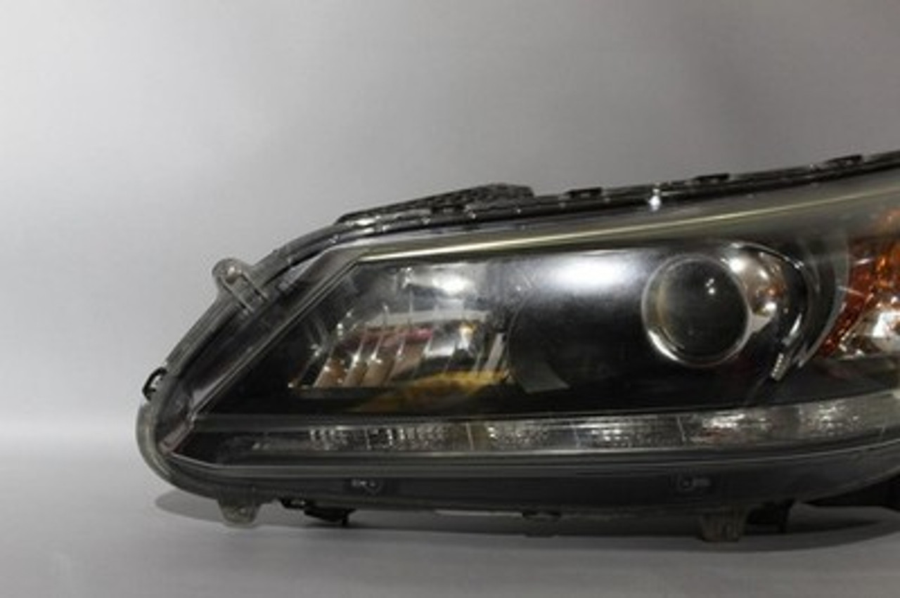 Left Driver Headlight Sedan EX-L Leather Fits 2013-2015 HONDA ACCORD OEM #40325