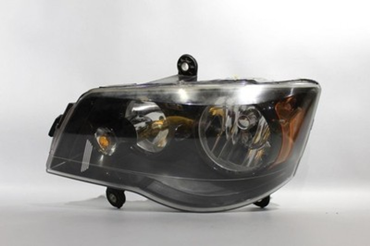 Left Driver Headlight Quad Halogen Black Bezel 2014-2020 DODGE CARAVAN OEM 40342 68206501AC