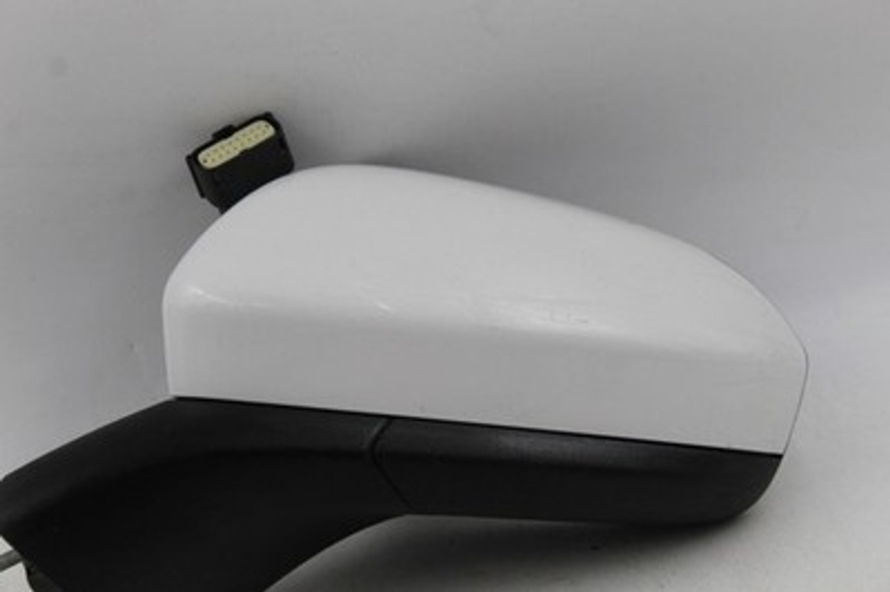 Left Driver Side White Door Mirror Power Fits 2019-2020 FORD FUSION OEM #40812