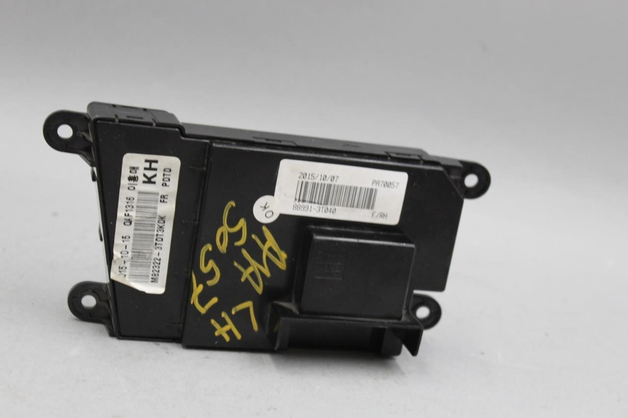 2015-2017 KIA K900 FRONT RIGHT SEAT ADJUSTMENT MASTER SWITCH OEM #35669 889913T040 high resolution2