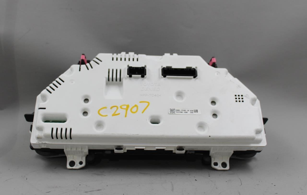 Speedometer Cluster 114K Miles MPH Fits 2018-2019 TOYOTA COROLLA OEM #41434 83800-F2U80