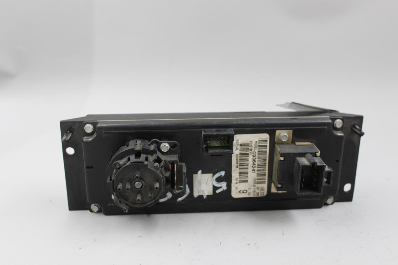 Temperature Control Dash Mounted Fits 1997-1999 CHEVROLET VENTURE OEM #41939 09364241