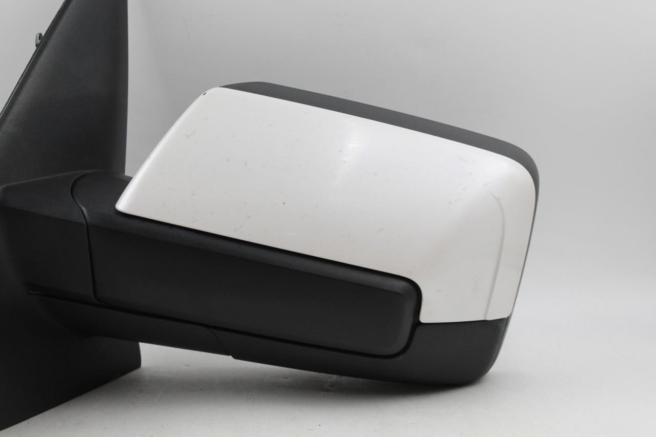 Left Driver Side White Pearl Door Mirror Power 09-11 FORD EXPEDITION OEM #42191