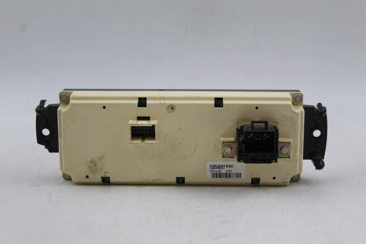 Temperature Control With AC Manual Control Fits 99-02 SIERRA 1500 PICKUP 42387 15054697