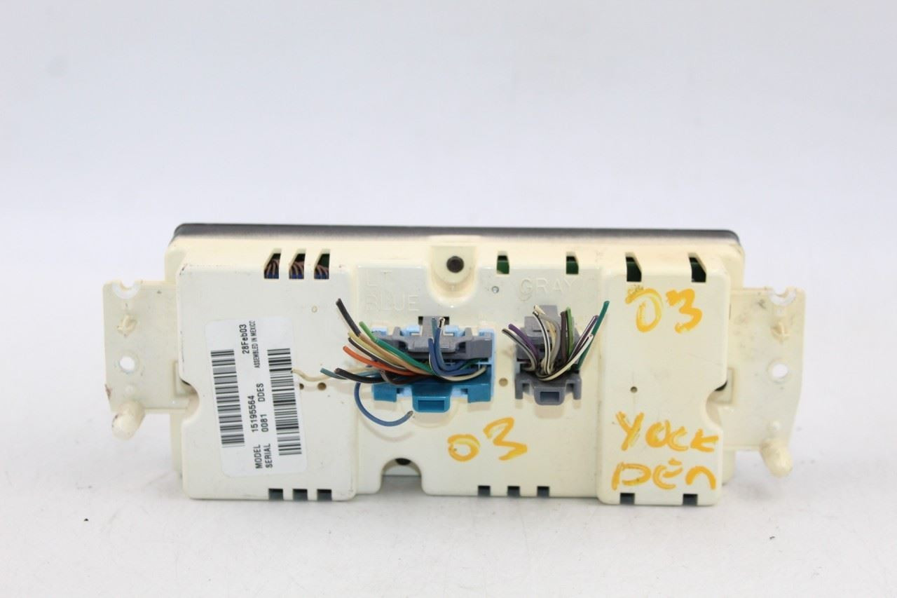 Temperature Control Opt CJ2 Fits 03-04 AVALANCHE 1500 42391 15195564