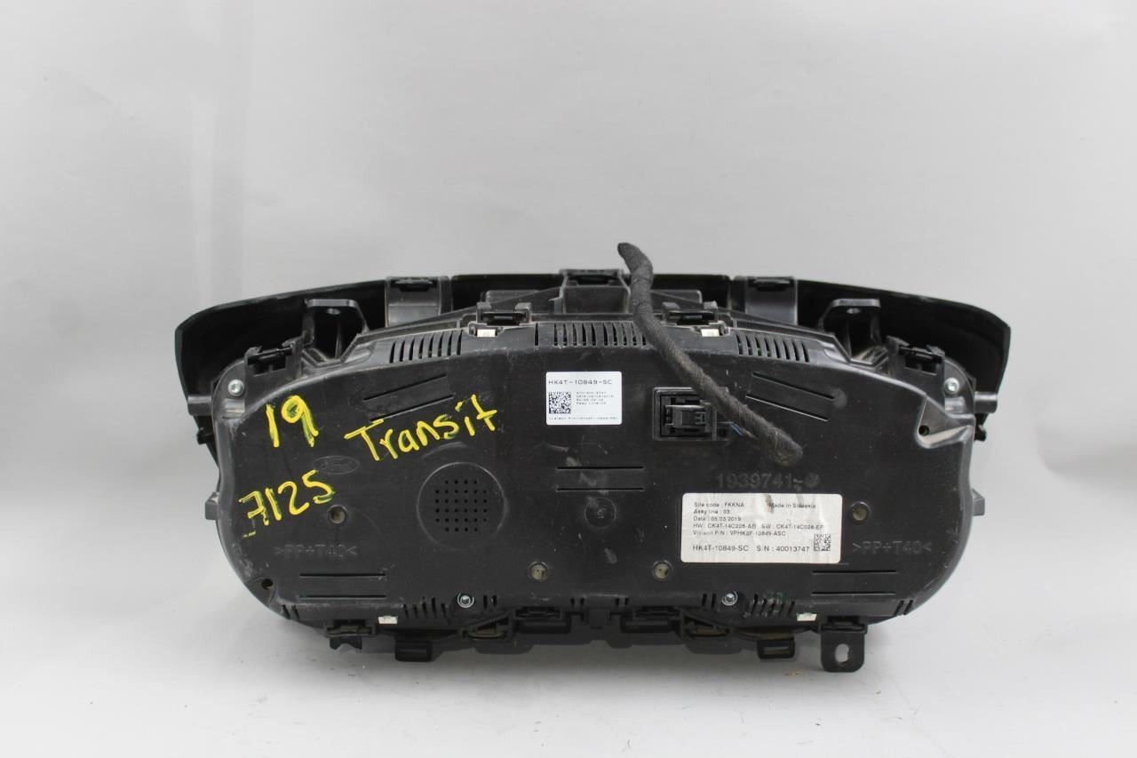 Speedometer Cluster MPH ID HK4T-10849-SB Fits 18-19 TRANSIT 150 42448 HK4T-10849-SC
