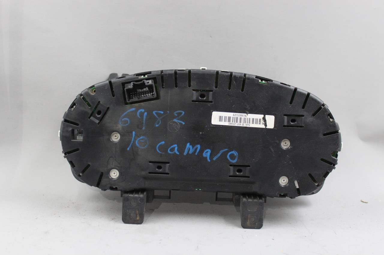 Speedometer Cluster MPH And KPH Opt Umn Fits 2010-11 CHEVROLET CAMARO OEM #42479 92240634
