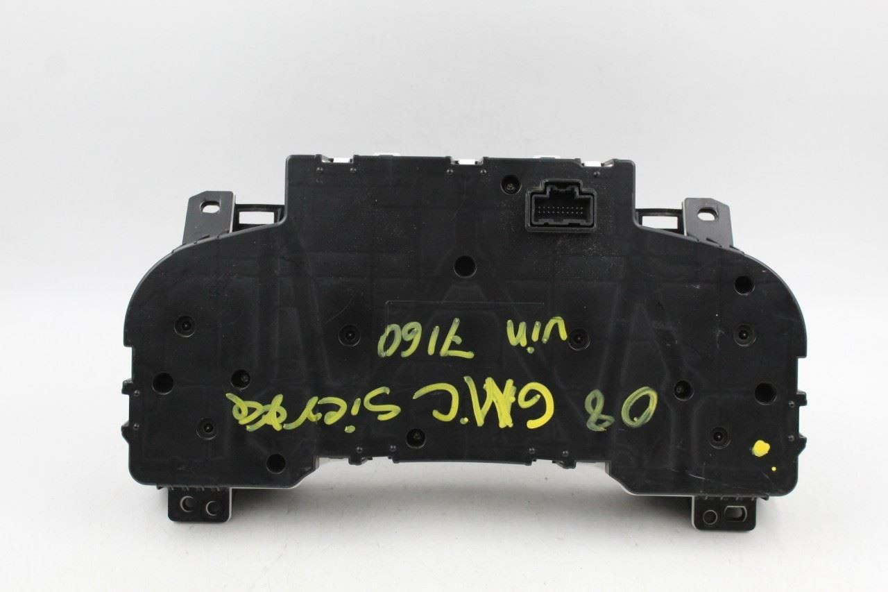 Speedometer Cluster MPH US Market Fits 07-12 SIERRA 2500 PICKUP 42491 25861660