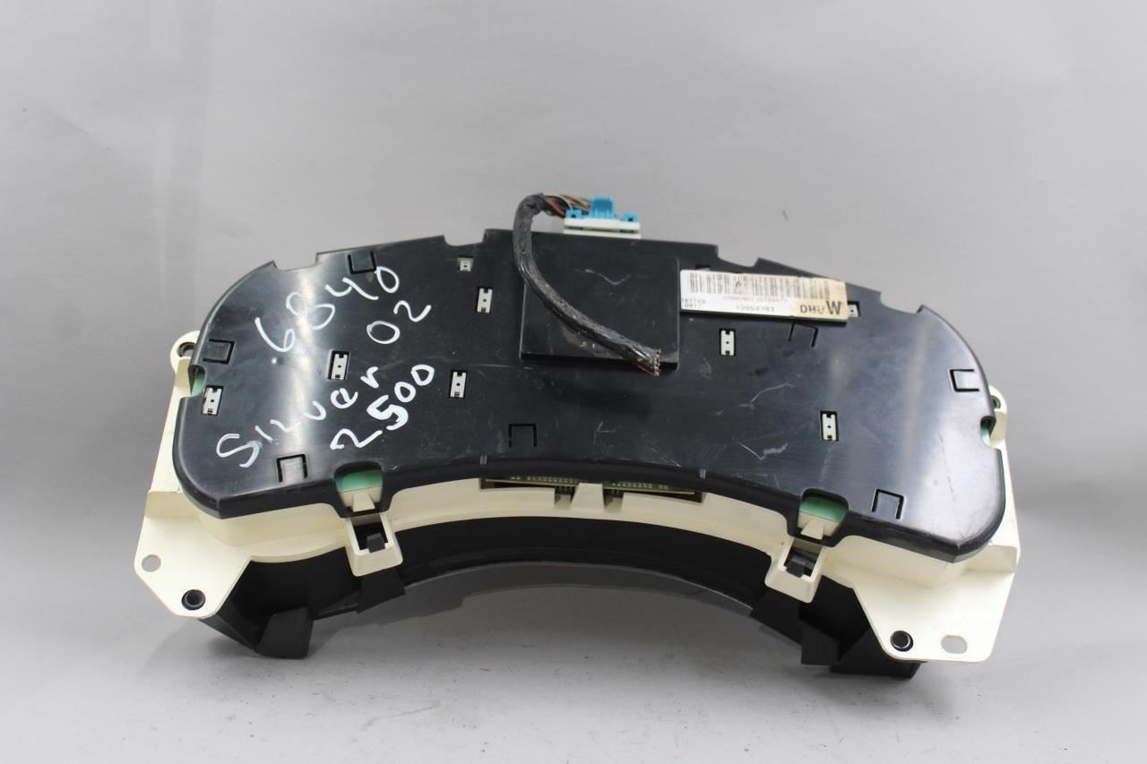 Speedometer Cluster MPH US Market 4 Speed Fits 00-02 SIERRA 2500 PICKUP 42548 15059383