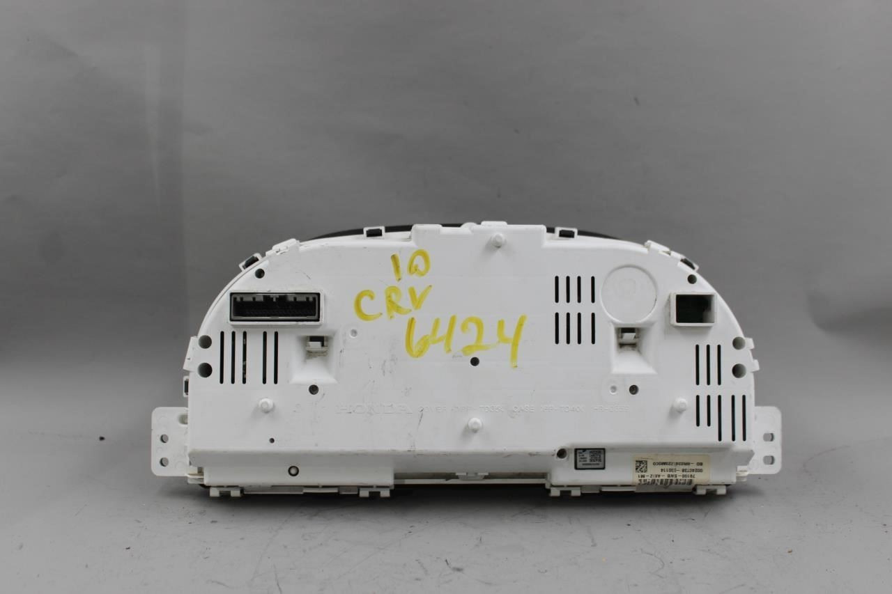 Speedometer Cluster US Market MPH EX FWD Fits 2010-2011 HONDA CR-V OEM #42617 78100-SWBA612M1