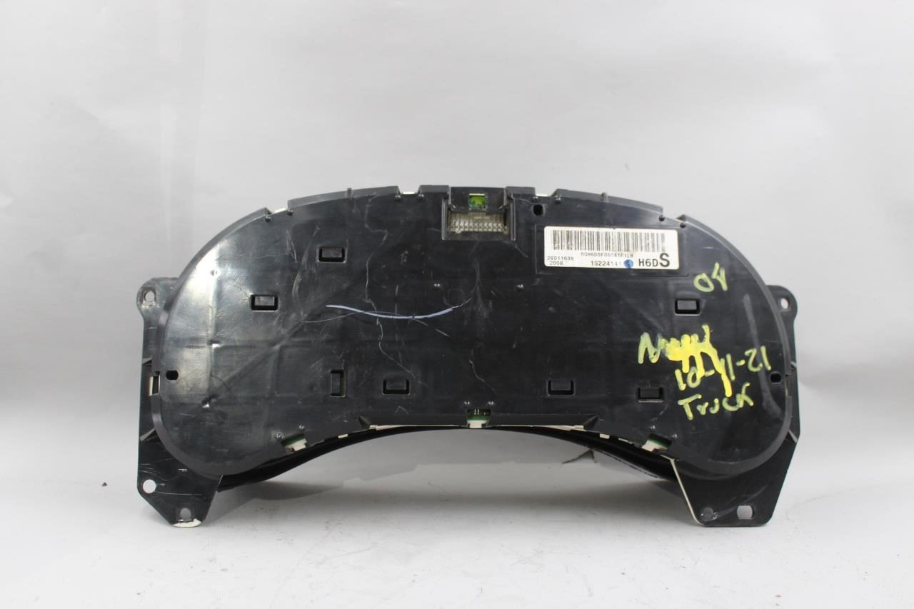 Speedometer Cluster US Fits 2005 CHEVROLET SILVERADO 1500 OEM #42608 15224141