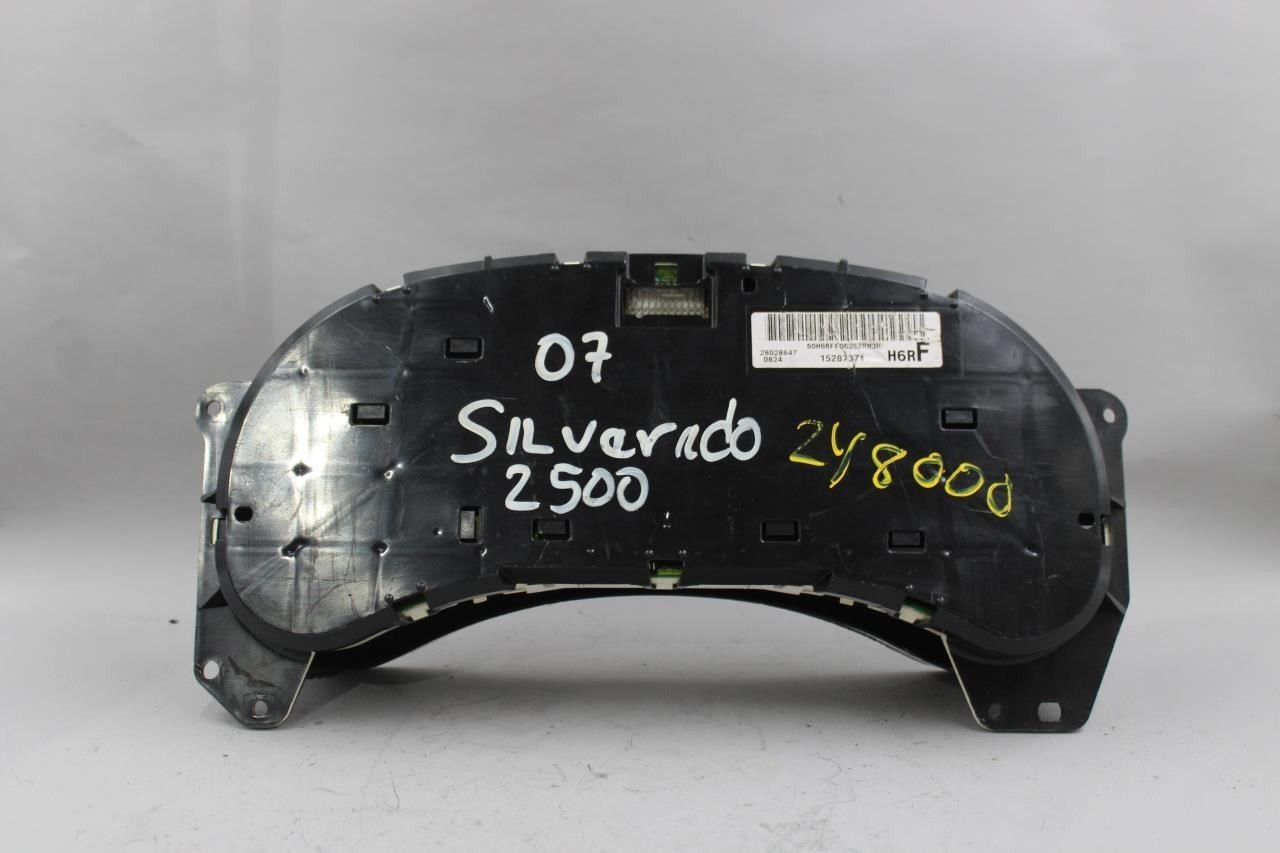Speedometer Classic Style Cluster MPH 06-07 CHEVROLET SILVERADO 1500 OEM #42619 15287371