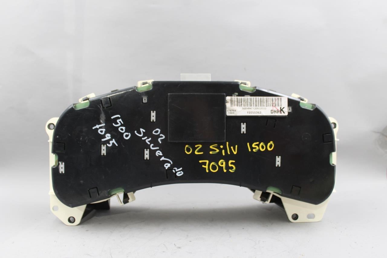 Speedometer Cluster MPH US Market ID Cdkj Fits 00-02 SIERRA 1500 PICKUP 42637 15055362