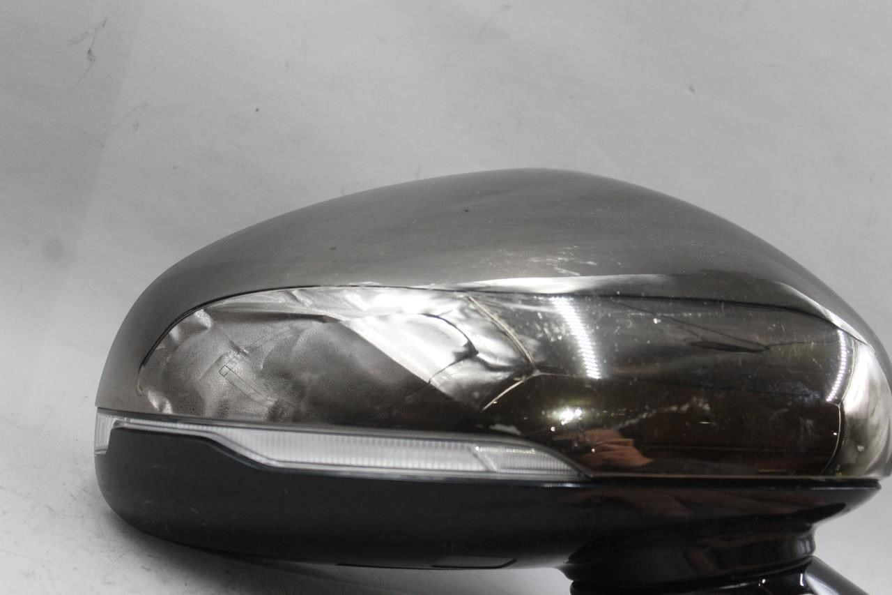 Right Passenger Side Door Mirror Black Chrome Fits 2018-19 KIA STINGER OEM 42702 87620J5520