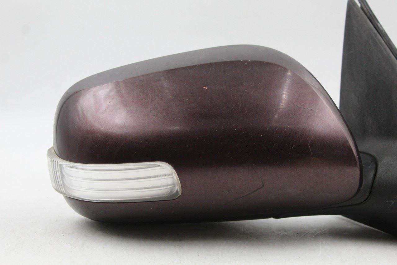 Right Passenger Side Black Currant Door Mirror Power 2008-14 SCION XD OEM #42883