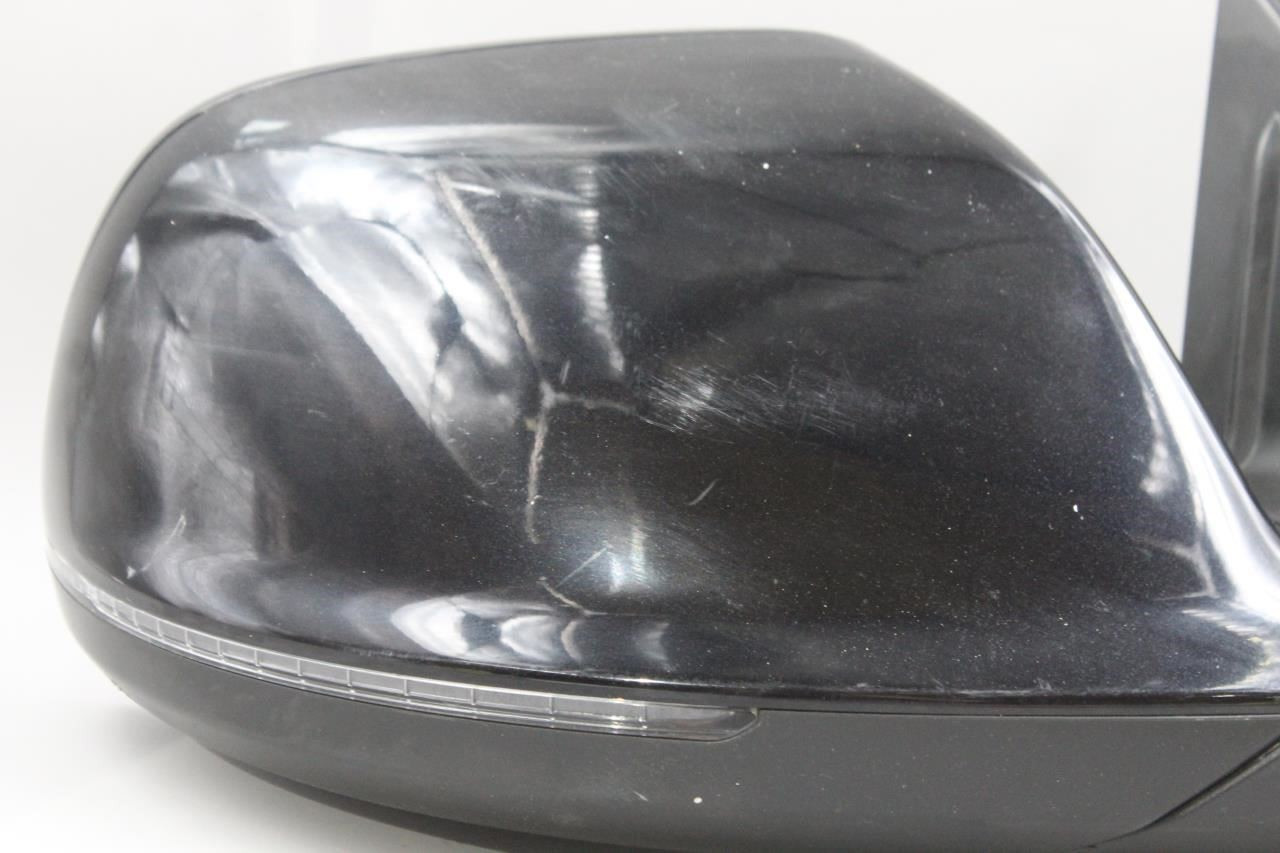 Right Passenger Side Black Door Mirror Power Fits 2013-2015 AUDI Q7 OEM #43100