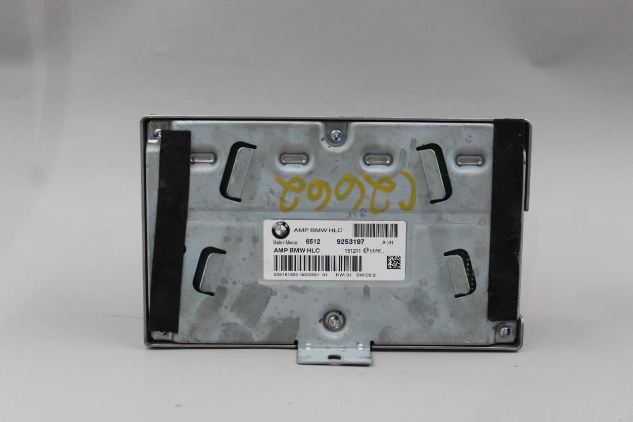 Audio Equipment Radio Amplifier Hifi Audio System Fits 2009-14 BMW X5 OEM #43383 9253197, 65129253197