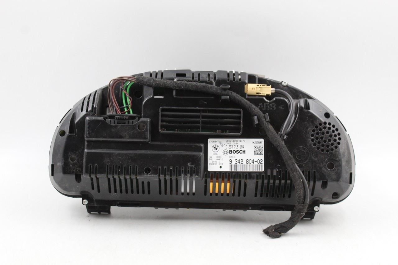 Speedometer Cluster 81K Miles Analog MPH Fits 2014-2019 BMW 550i OEM #43289 62109342804