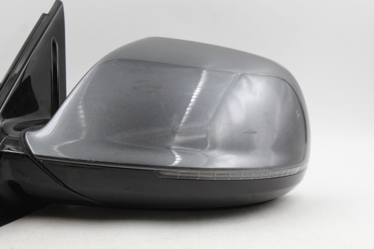 Left Driver Side Gray Door Mirror Fits 2015-2017 AUDI Q5 OEM #43346