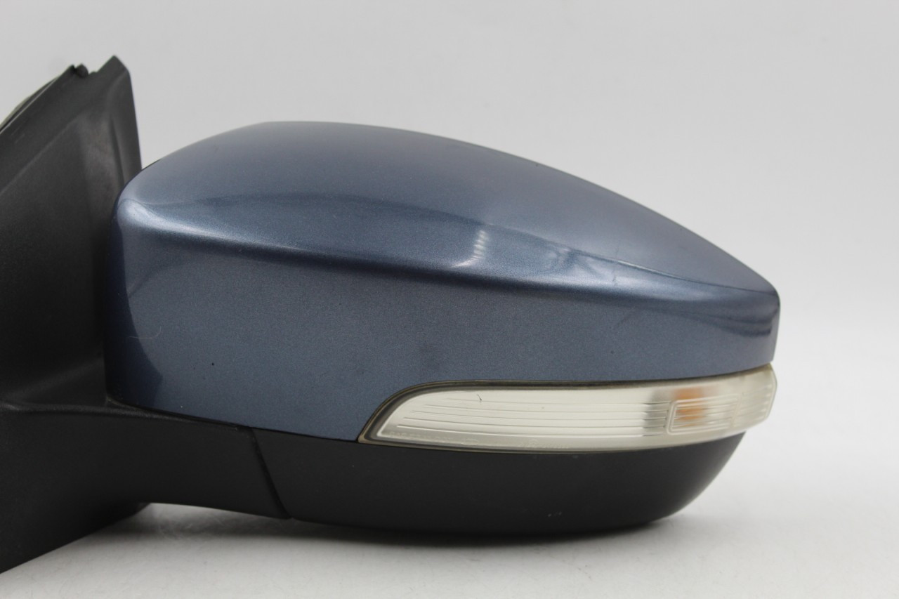 Left Driver Side Blue Metallic Door Mirror Power 2015-2018 FORD FOCUS OEM #43433