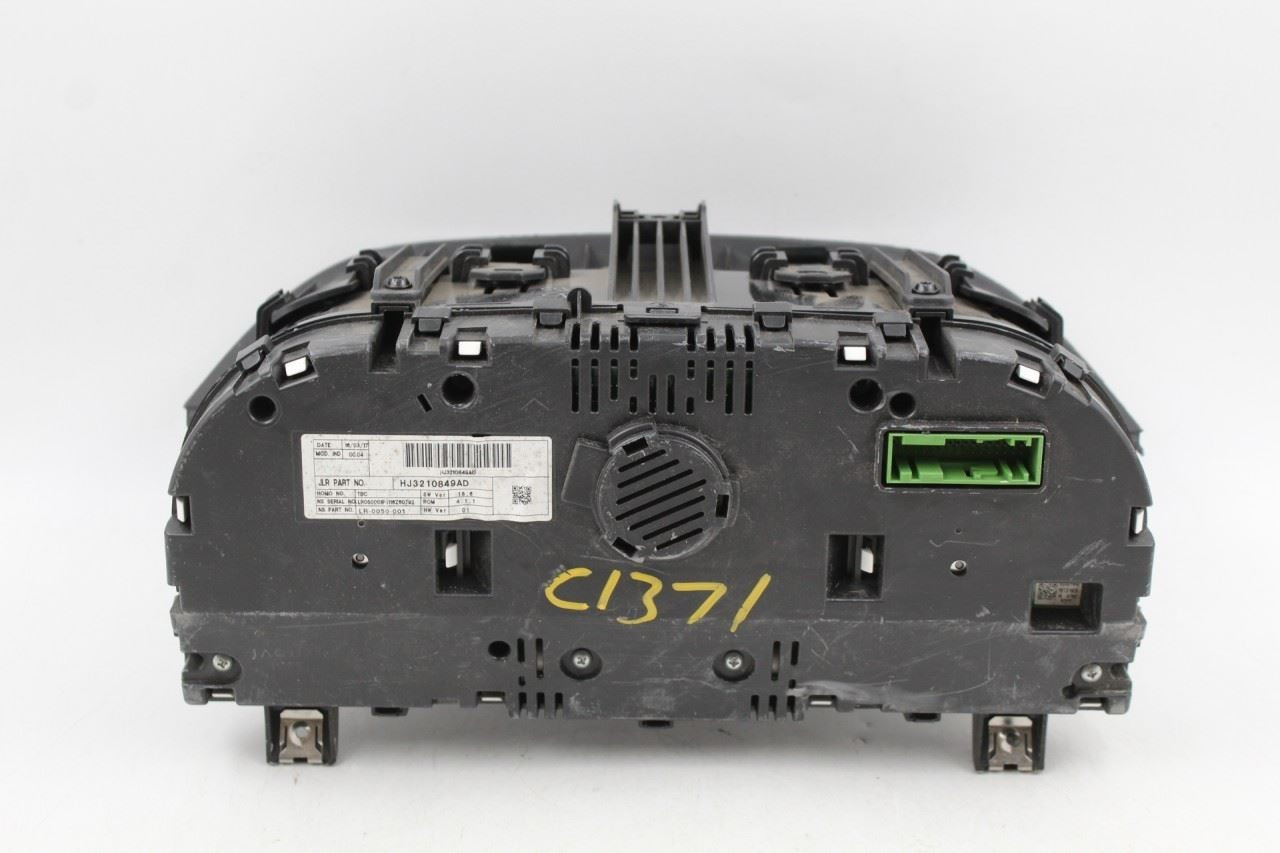 Speedometer 93K Miles MPH Fits 2017 ROVER EVOQUE OEM #43498 HJ3210849AD