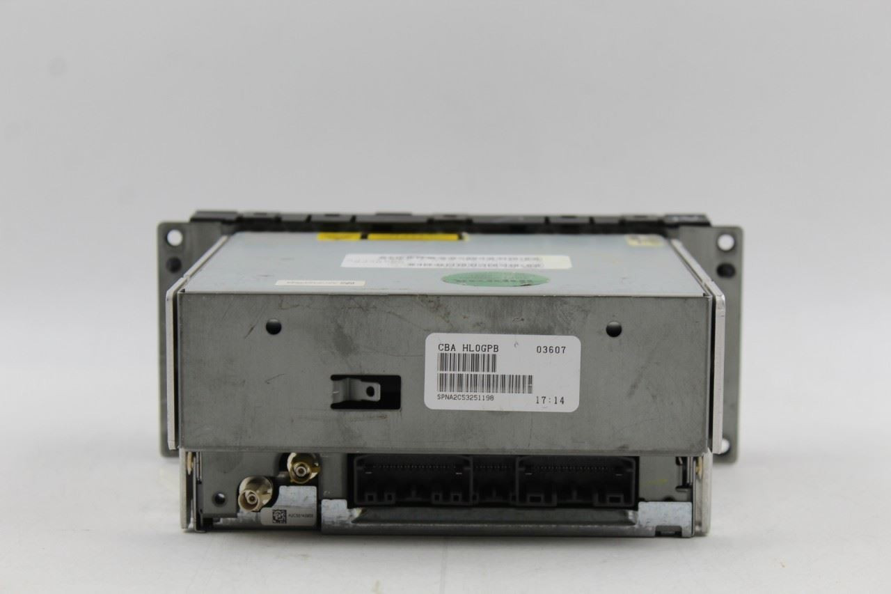 Audio Equipment Radio AM-FM-CD-MP3 Face Plate 2008-10 CHRYSLER SEBRING OEM 43662 05091115AC, 05064420AD, 05091115AC, 05064420AD