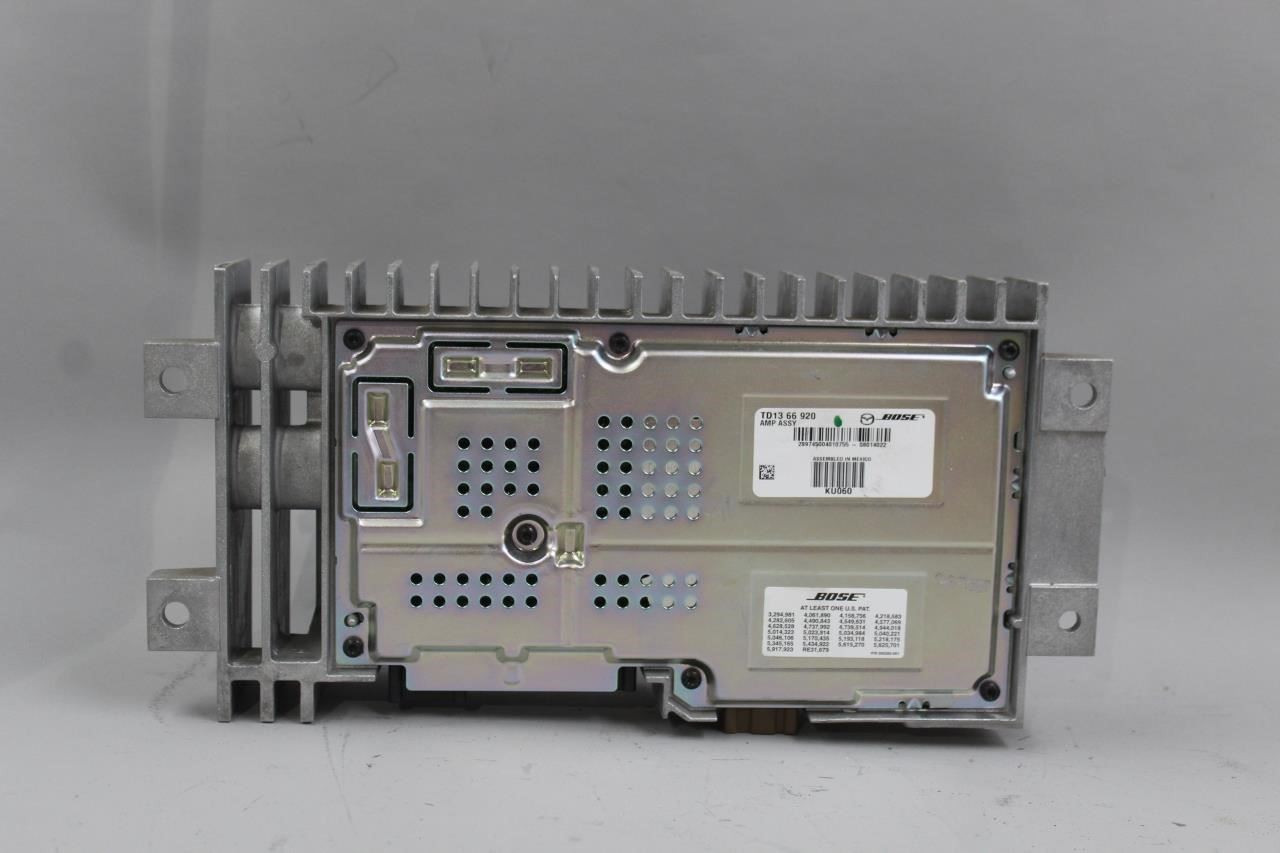 Audio Equipment Radio Amplifier Fits 2007-2012 MAZDA CX-9 OEM #43678 TD1366920, TD1366920