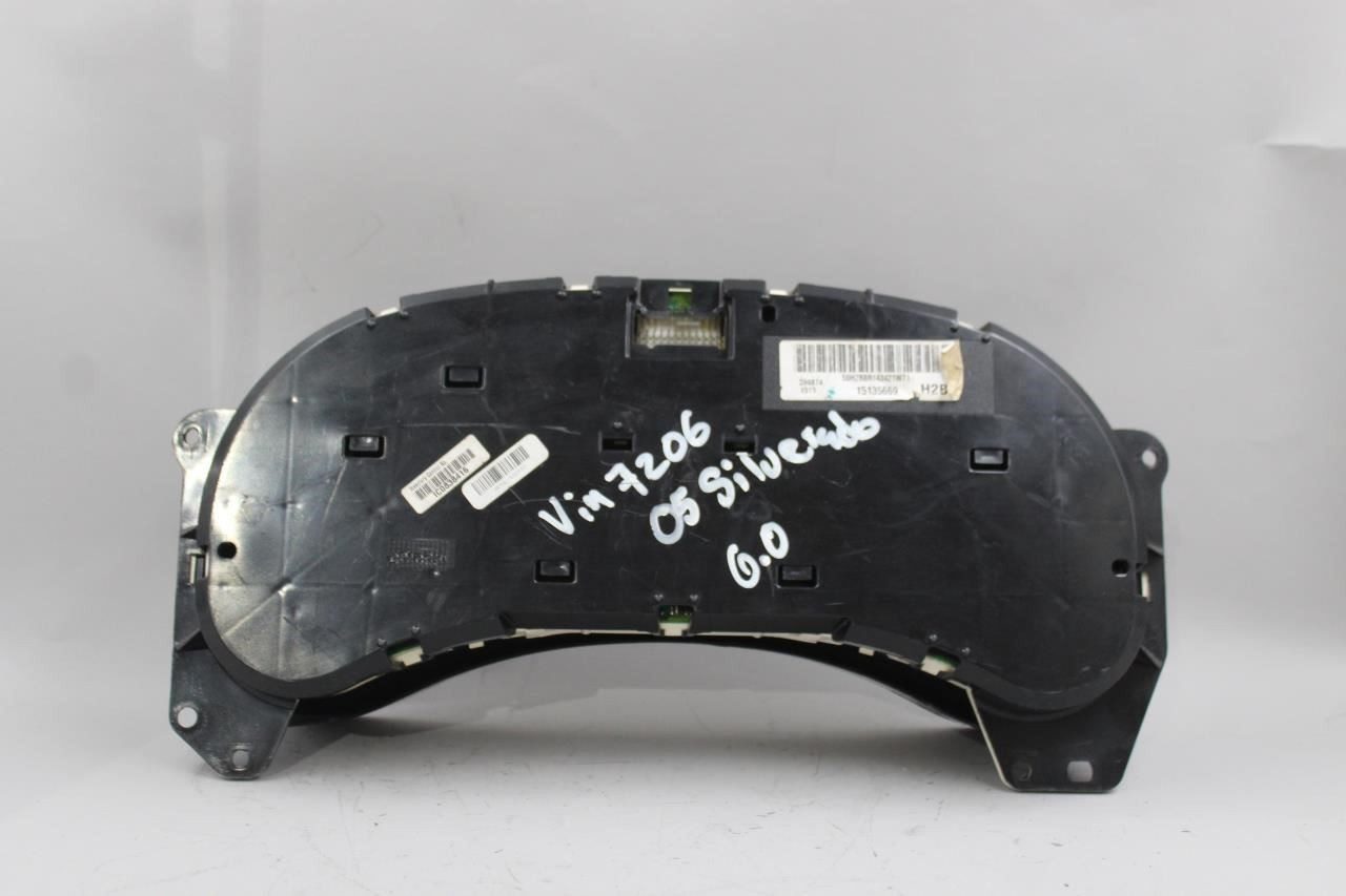 Speedometer Cluster US Fits 2003-2005 CHEVROLET SILVERADO 1500 OEM #43701 15135669, 15182147, 15135669, 15114650