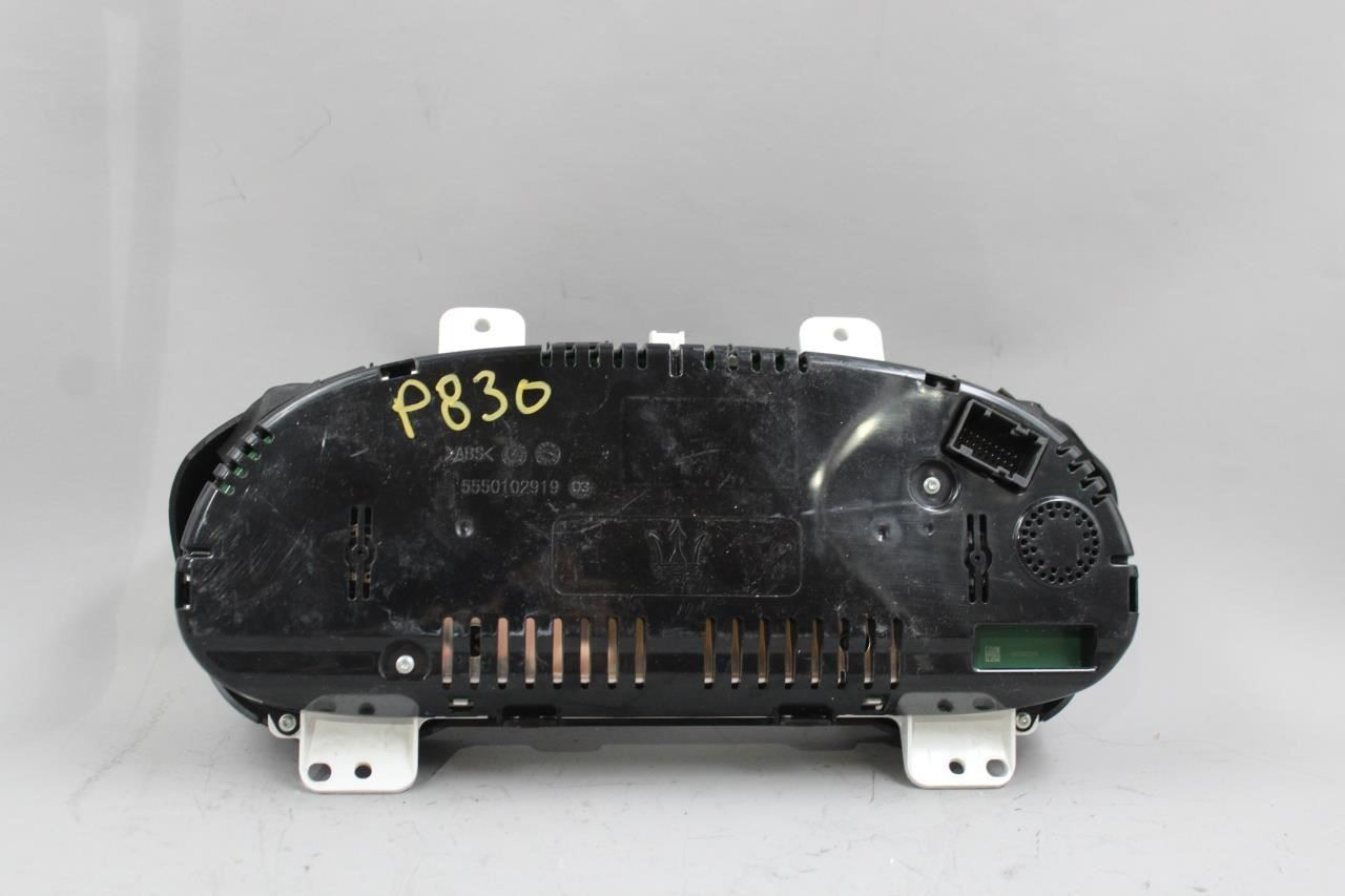 Speedometer Cluster 77K Miles Fits 2014 MASERATI GHIBLI OEM #43712 5550102919