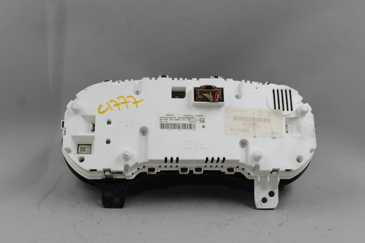 Speedometer Cluster 109K Miles 140 MPH Fits 2018 DODGE DURANGO OEM #43705 68352393AC