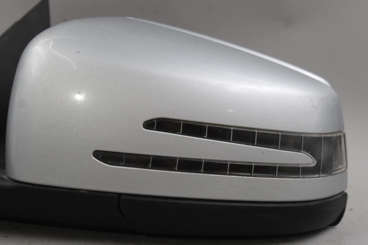 Left Driver Side Silver Door Mirror 117 Type Power 14-16 MERCEDES CLA250 #43781 2468101521, 1768100115, 2468110160, 1178100776