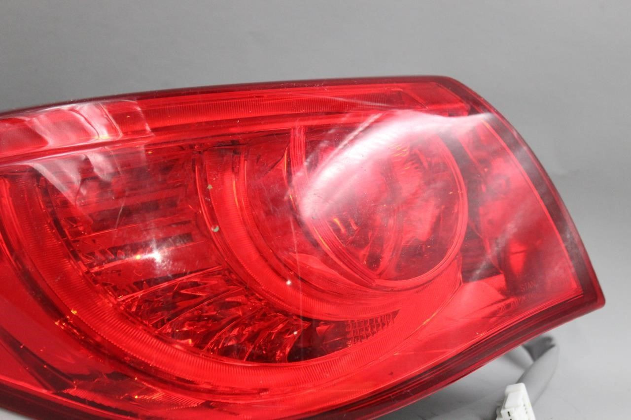 Left Driver Tail Light Quarter Panel Mounted Fits 16-17 INFINITI Q50 OEM #43837 265554HB0C, 265554HB0C