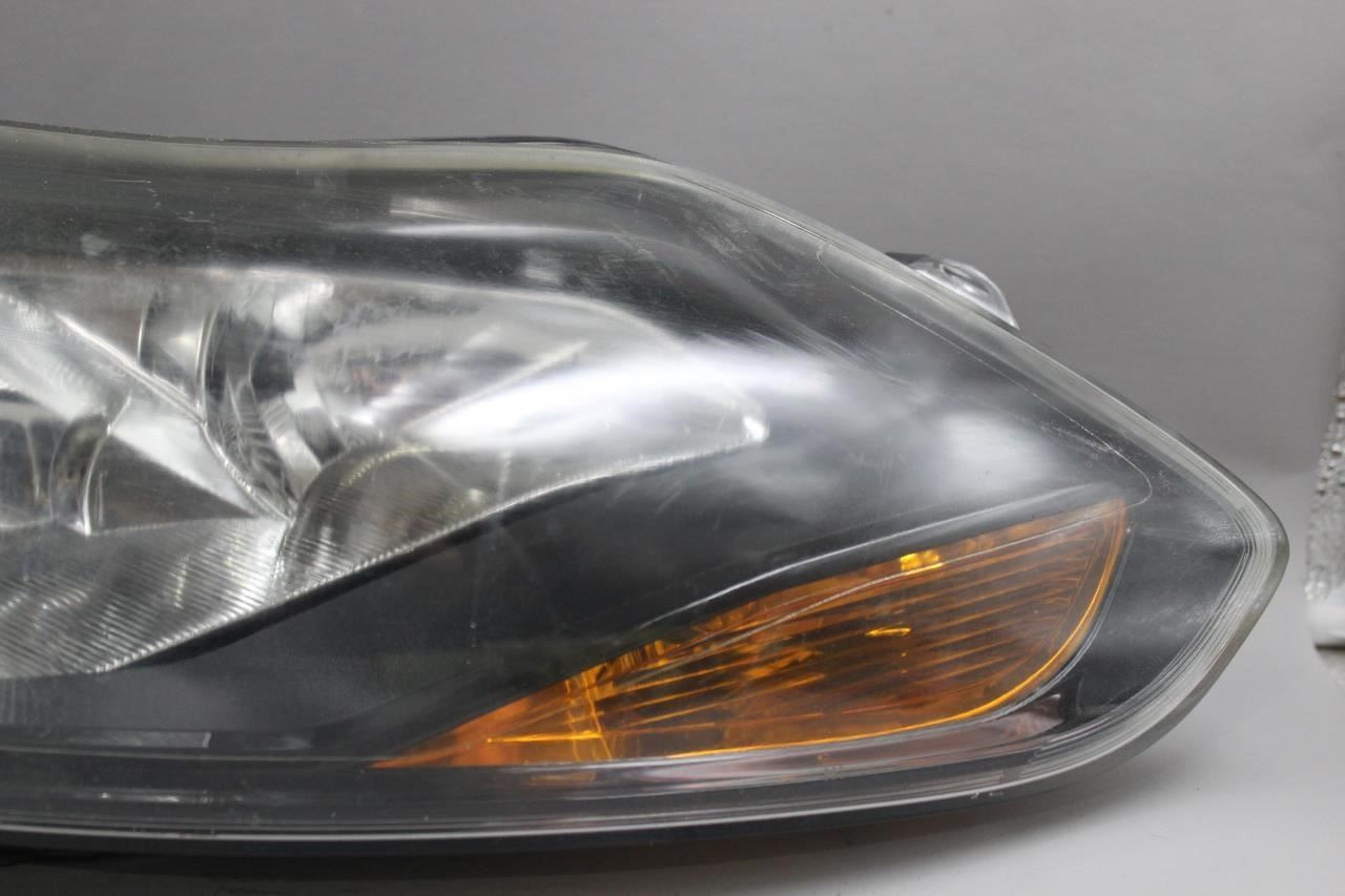 Left Driver Headlight Halogen Black Trim St Fits 2012-2014 FORD FOCUS OEM #43841 BM5Z13008M, BM5113W029F