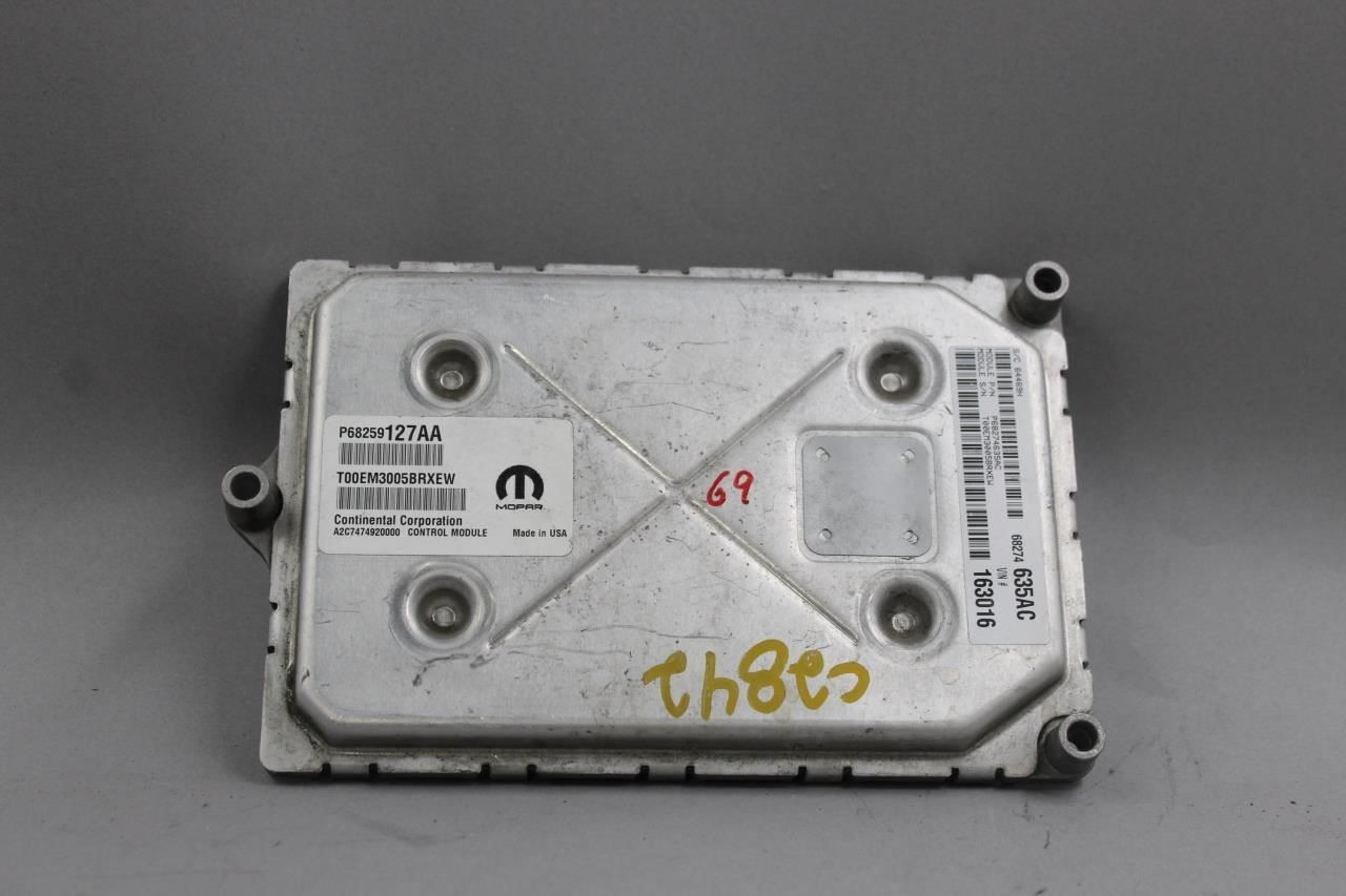 Engine ECM Electronic Control Module 2.4L Fits 2016-2017 DODGE JOURNEY OEM 43968 68259127AA