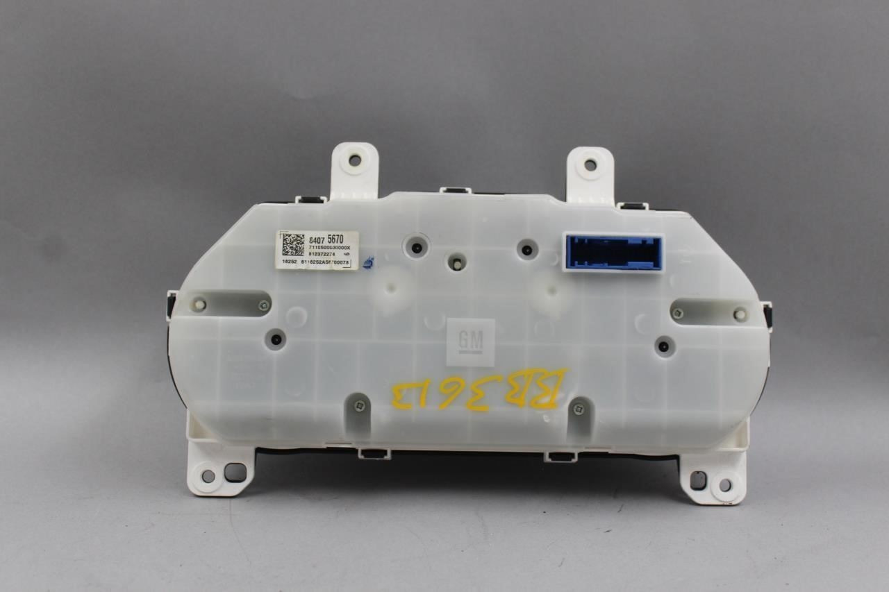 Speedometer Cluster 80K Miles MPH Fits 2017-2018 CHEVROLET MALIBU OEM #43981 84075670, 84444610, 84356877, 84444610, 84356877