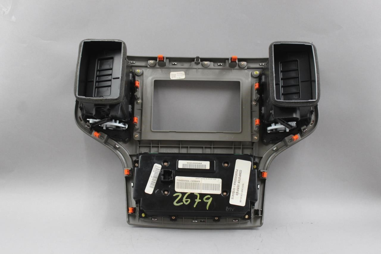 Temperature Control Wk Body VIN E Or F 2020-2022 JEEP GRAND CHEROKEE OEM #43999 68458008AA, 68458008AA, 68458008