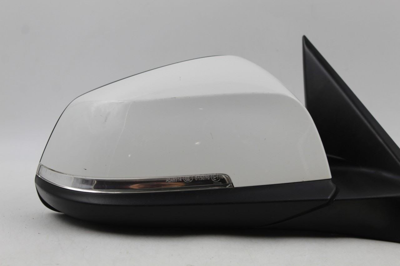 Right Passenger Side White Mirror Power Fits 2013-2016 BMW 328i OEM #44082 51167284128, 51167292746, 51167285010, 51167345674
