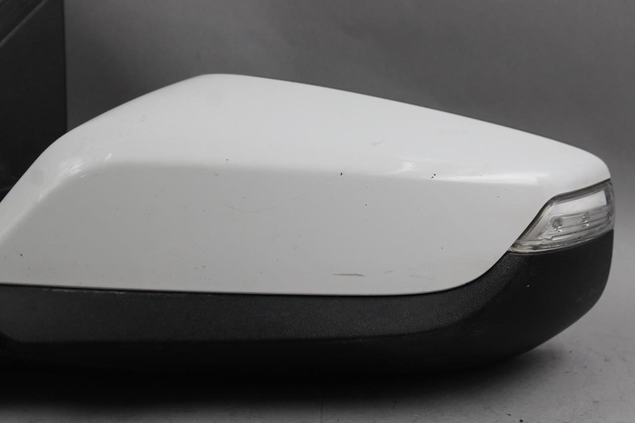 Left Driver Side White Door Mirror Fits 2016-2018 CHEVROLET MALIBU OEM #44094 84288103