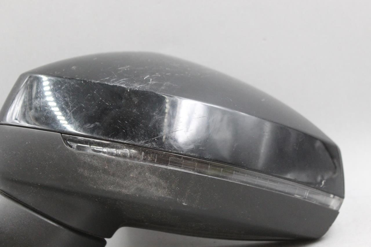 Left Driver Side Black Door Mirror Power Fits 2015-2018 AUDI A3 OEM #44157 8V0857527DGRU, 8V0949101A, 8V0857535E