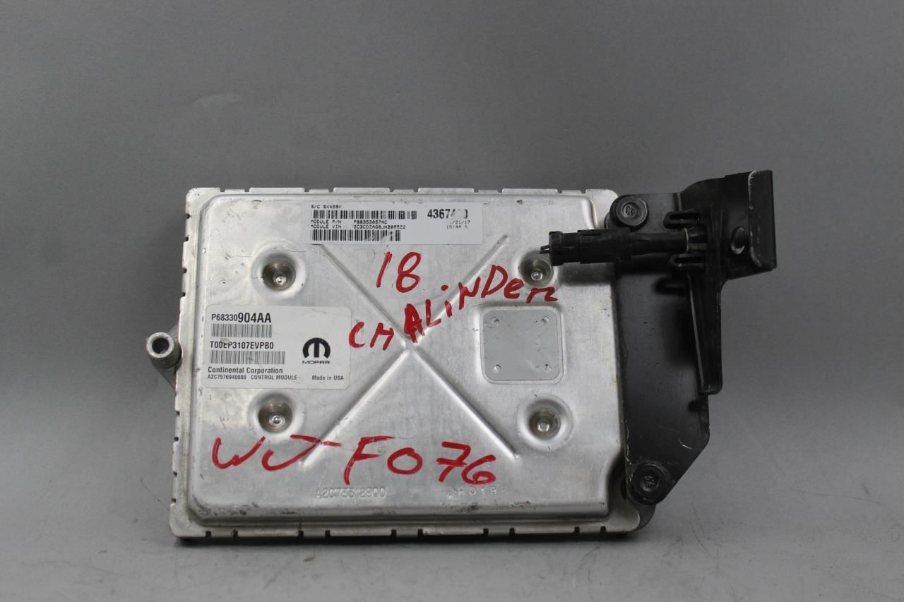 Engine ECU ECM Electronic Control Module 3.6L 2018-19 DODGE CHALLENGE OEM #44250 68330904AA