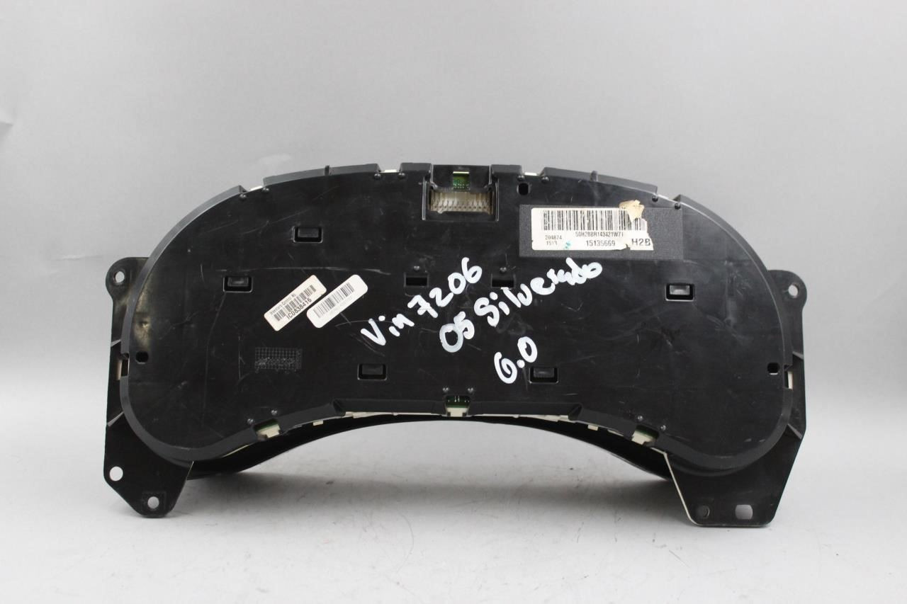 Speedometer Cluster US Fits 2003-2005 CHEVROLET SILVERADO 1500 OEM #44274 15135669, 15182147, 15135669, 15114650