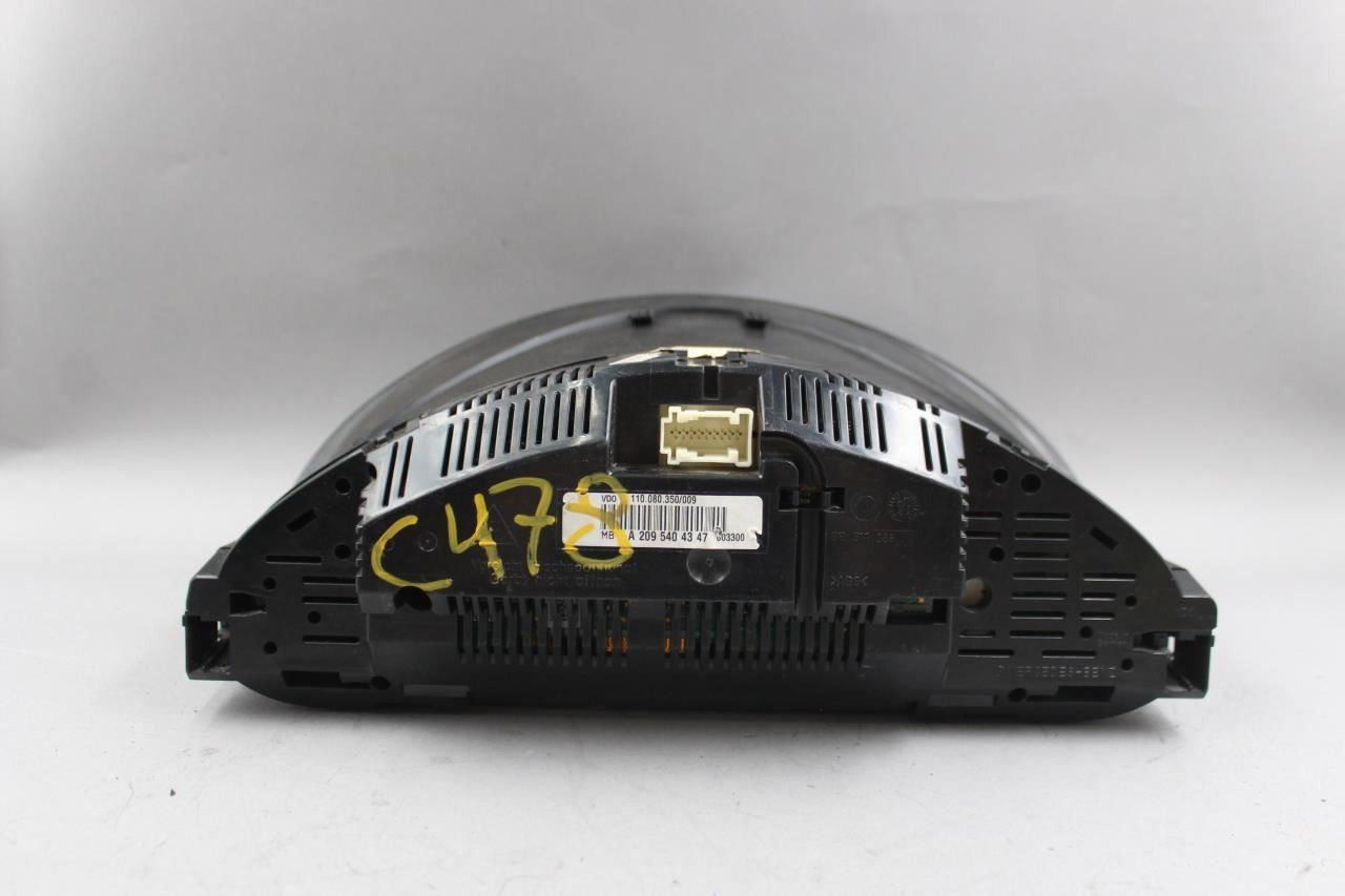 Speedometer Cluster 135K Miles MPH 209 Type Fits 2007 MERCEDES CLK350 OEM #44356 2095404347, 2095404347, 2095402547