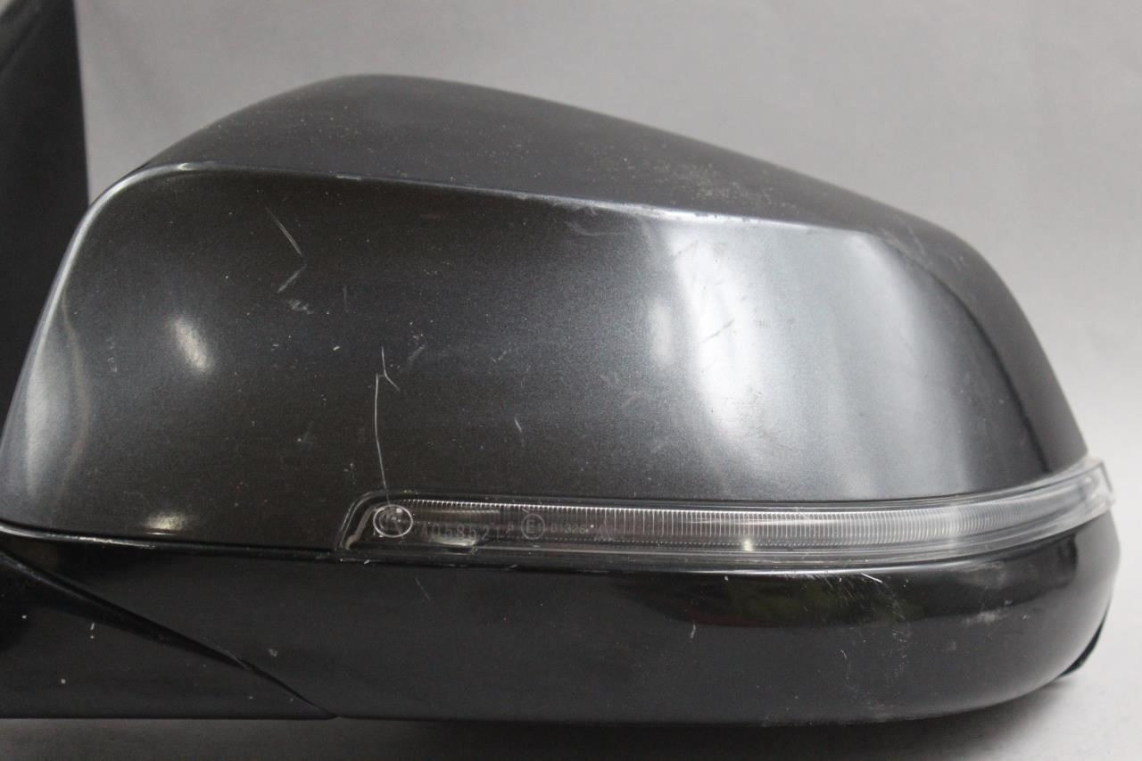 Left Driver Side Gray Door Mirror Power Heated Fits 2013-15 BMW 740i OEM #44339 51167228611, 51167308683, 51167308469