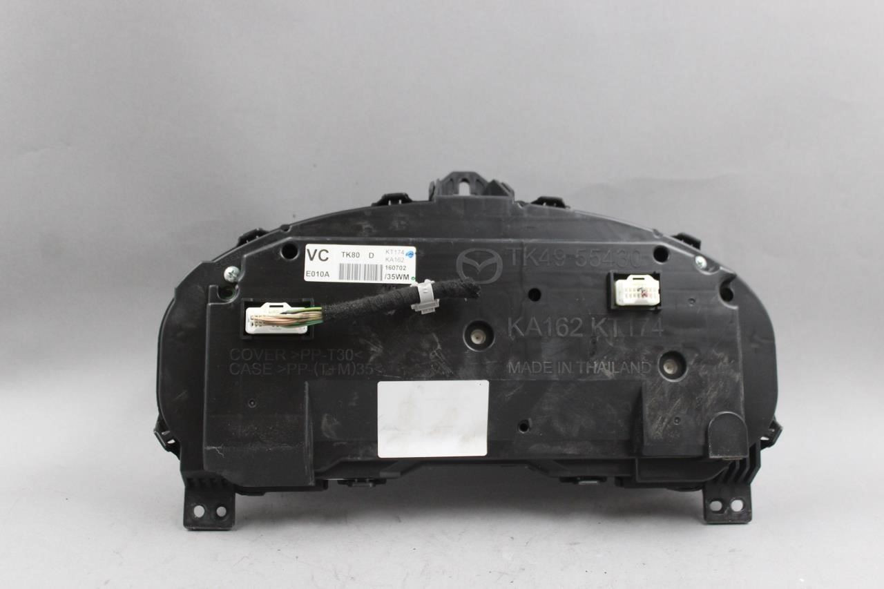 Speedometer Assembly 85K MPH With Display Multi Dot 16-17 MAZDA CX-9 OEM #44407 TK4955430E, TK4955430E, TK4955430D, TK4955430C