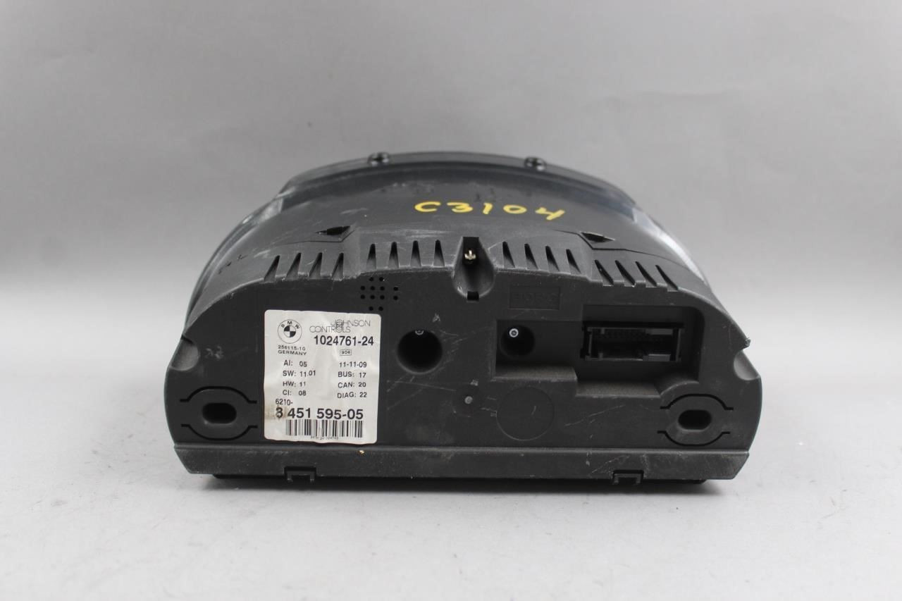 Speedometer Cluster 92K Miles MPH Fits 2007-2010 BMW X3 OEM #44414 62103451595, 62103451595, 62103448336
