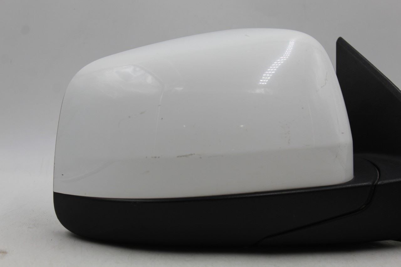 Right Passenger Side View White Door Mirror Fits 2022 DODGE DURANGO OEM #44584 5SH42GW7AF